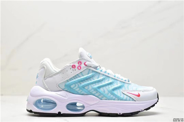 Women's Running weapon Air Max Tailwind White/Blue Shoes 011